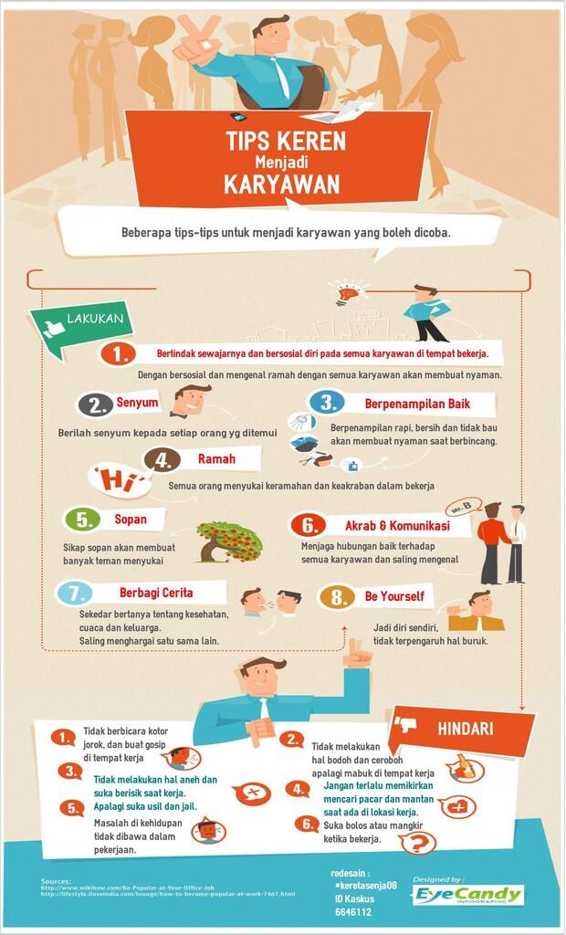 Tips Menjadi Karyawan Idaman &#91;with Infographic&#93;