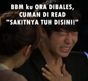 Kumpulan Meme &quot;Sakitnya Tuh Disini&quot;