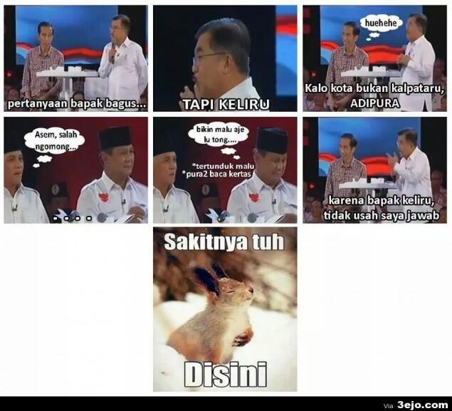 Kumpulan Meme &quot;Sakitnya Tuh Disini&quot;