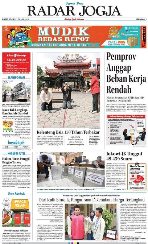 Mahasiswa UGM Kembangkan Apron Anti Radiasi