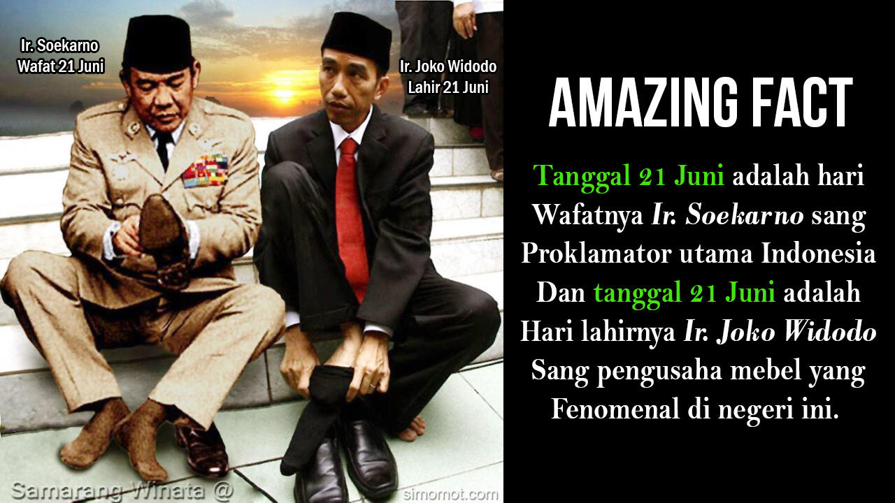 21 Juni Wafatnya Ir Soekarno Lahirnya Joko Widodo Kaskus Gambar