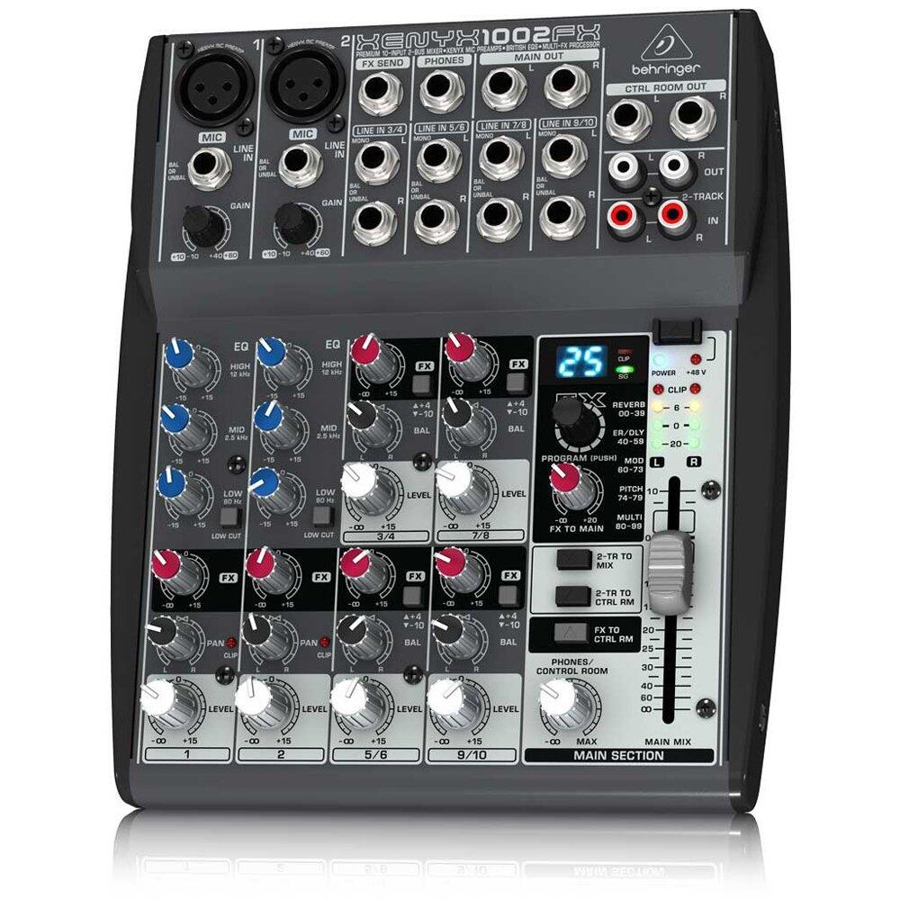 Behringer XENYX 1002FX 10-Channel Mixer di Bandung Jawabarat
