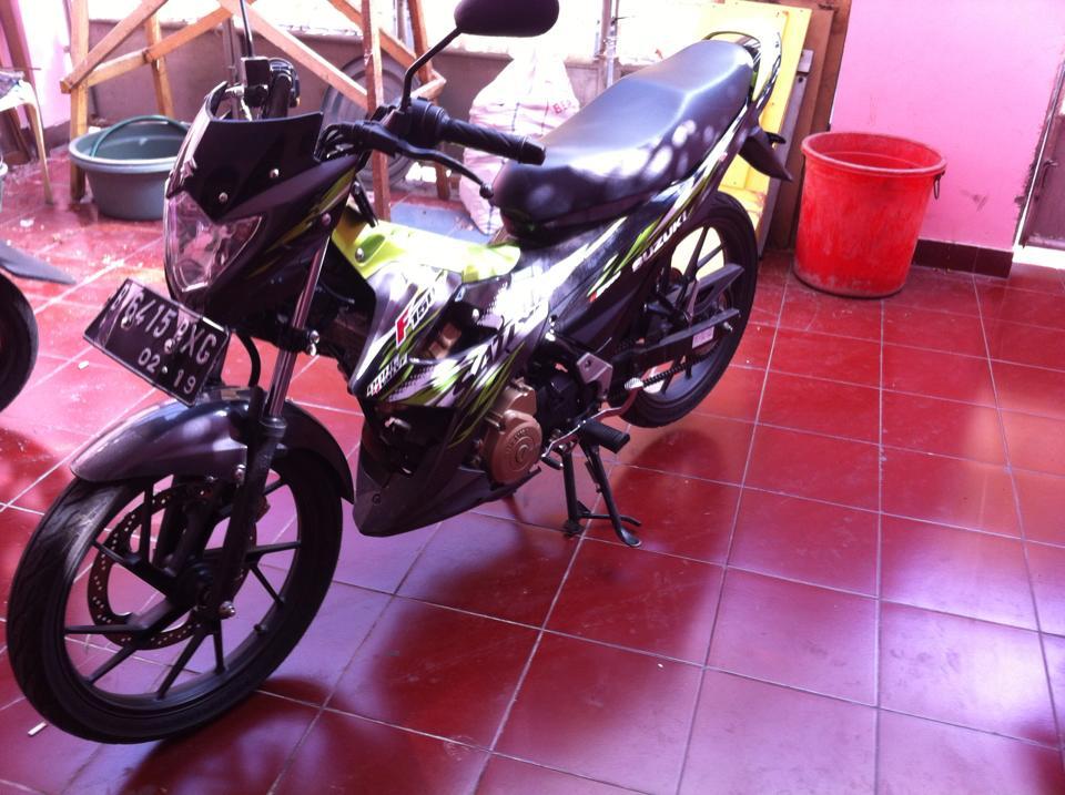 OPER CREADIT SATRIA F 150 , MULUS BAGUS !!