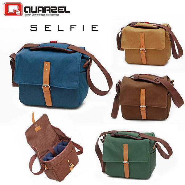 Jual Tas Kanvas + Kulit asli, mini, cocok u/ Mirrorless 