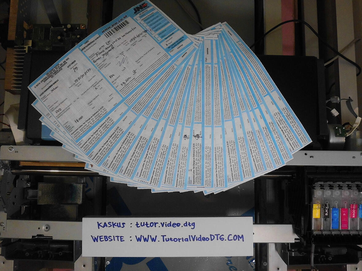 Cara Merakit DTG Printer A3