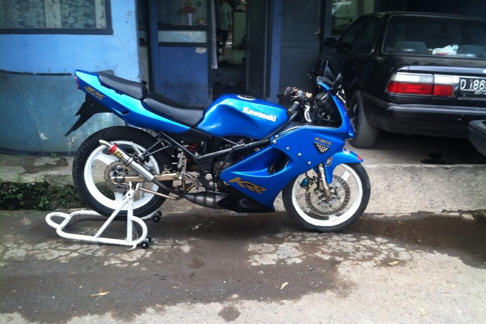 Terjual WTS (JUAL) Kawasaki Krr Zx150 / Ninja Rr Build Up Tahun 2004