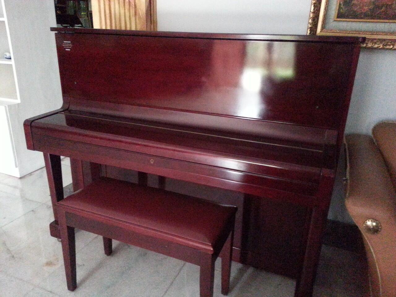 PIANO YAMAHA U1 LIKE NEW SERTIPIKAT MADE IN JAPAN