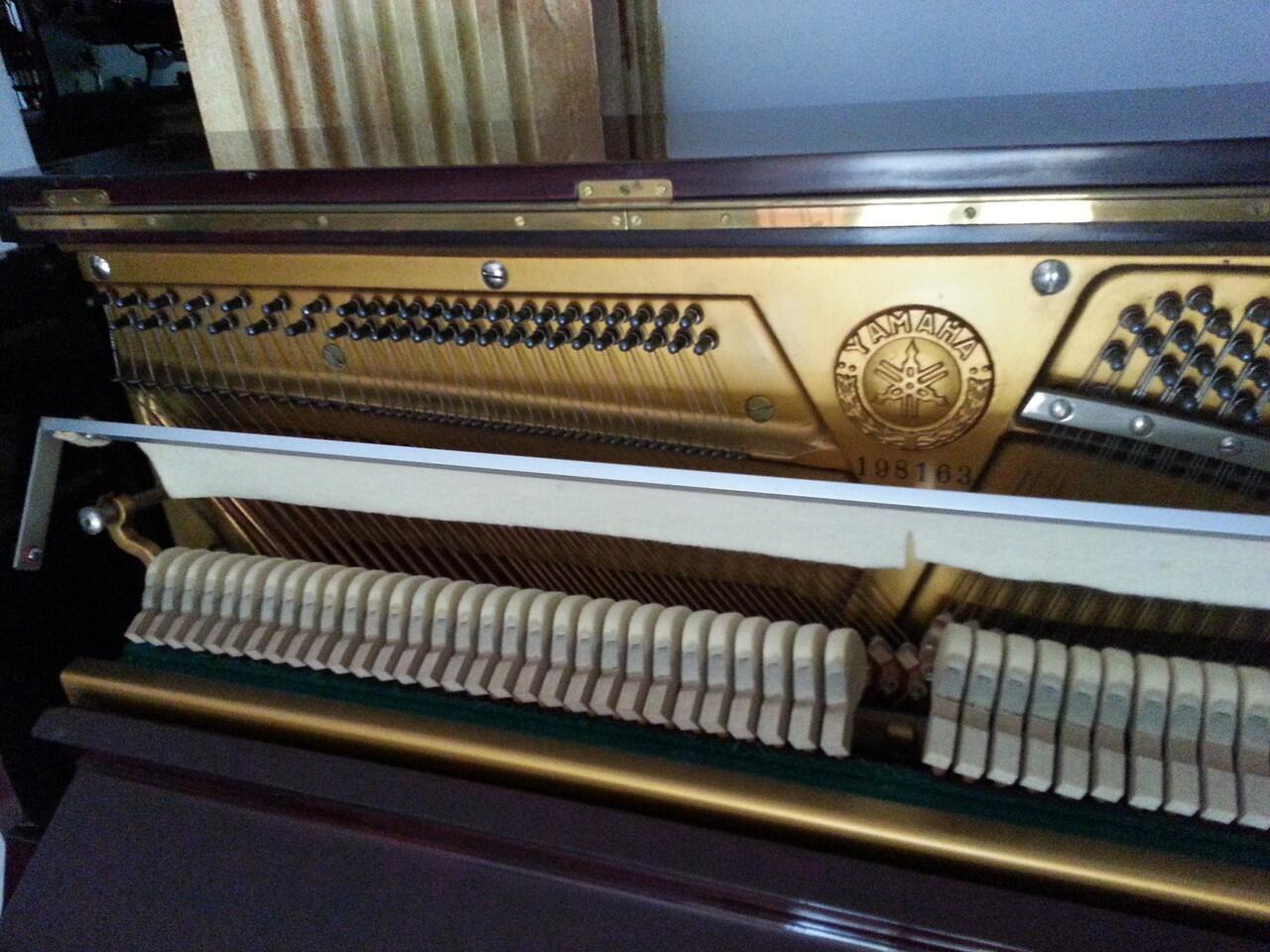 PIANO YAMAHA U1 LIKE NEW SERTIPIKAT MADE IN JAPAN