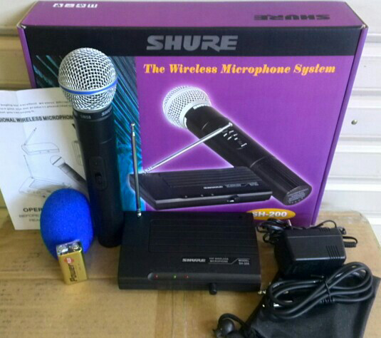Mic Wireless Shure SH200