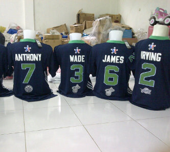 clearance sell ! jersey nba swingman revo allstars NOLA 2014 east west 180rb/pc!!