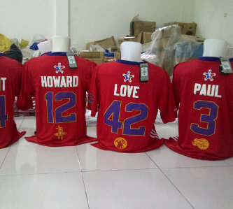 clearance sell ! jersey nba swingman revo allstars NOLA 2014 east west 180rb/pc!!