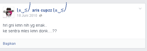 Macam-Macam Nama di Facebook