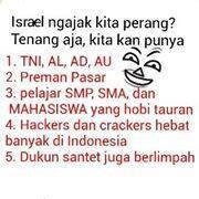ISRAEL nantang kita perang? Tenang aja gan, Negara kita punya ini: