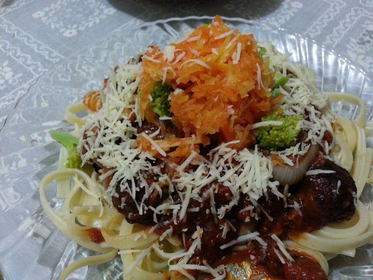 Spicy Barbeque Spaghetti Meatball La Fonte