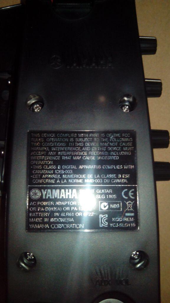 (BU) Jual Yamaha Guitar Silent SLG 110 SBM NEW!!!