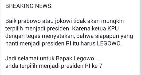 eng ing eng,,, breaking news buat ke dua kubu capres!!!!!!!