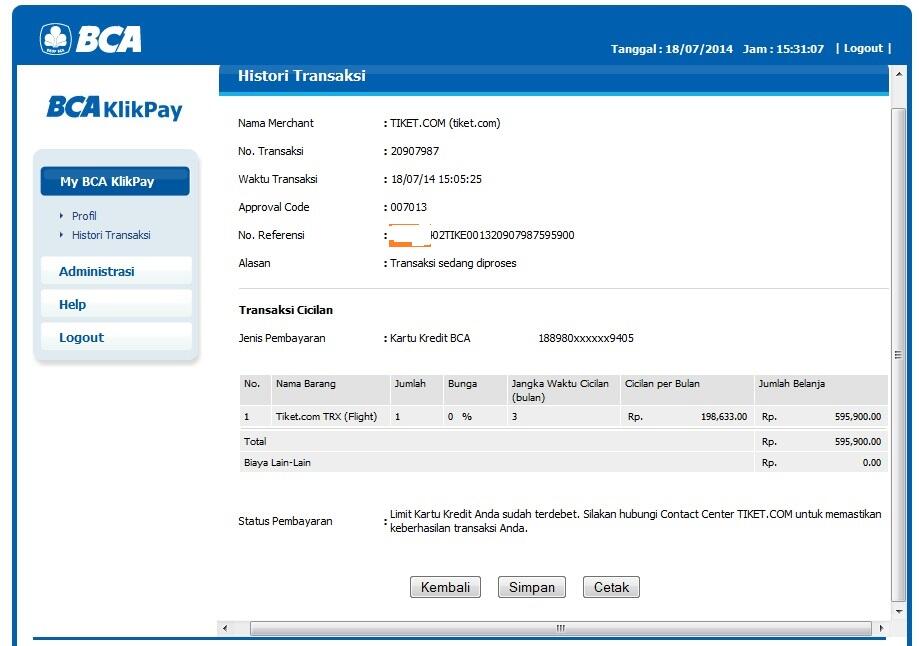 Sudah Bayar Tapi TIket BeLum Jelas di Tiket.com