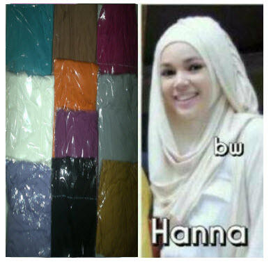 Jilbab Instan Hana Dewi Sandra