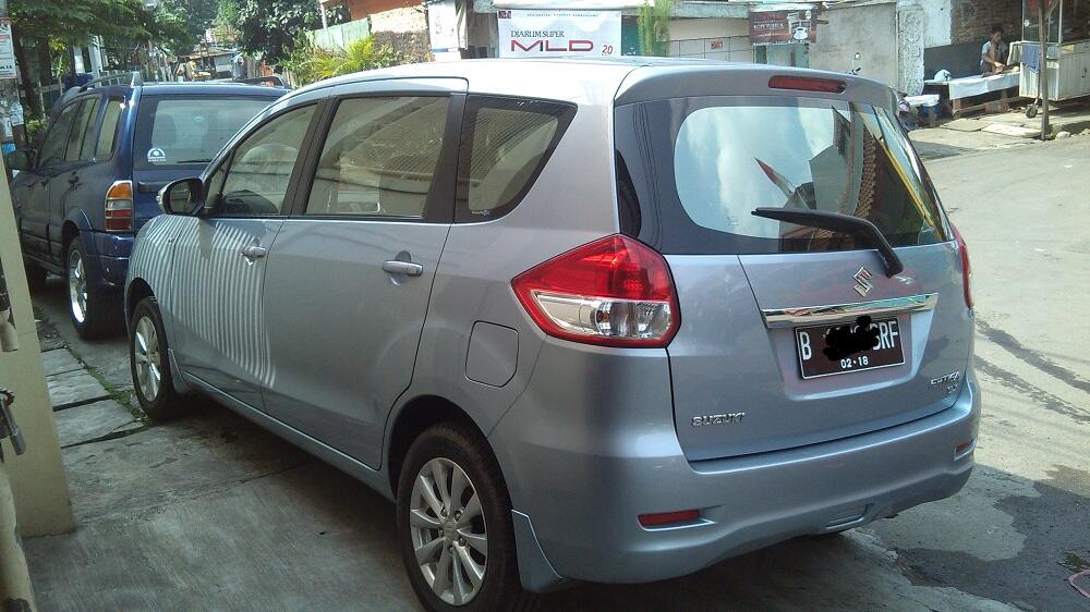 Terjual Ertiga GX 2013 BIRU Manual M/T Double Blower, Air 