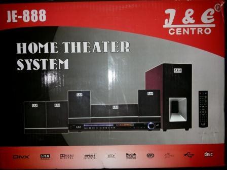Home theater and karaoke system JE CENTRO 888 Murah speaker subwoofer Terbaik