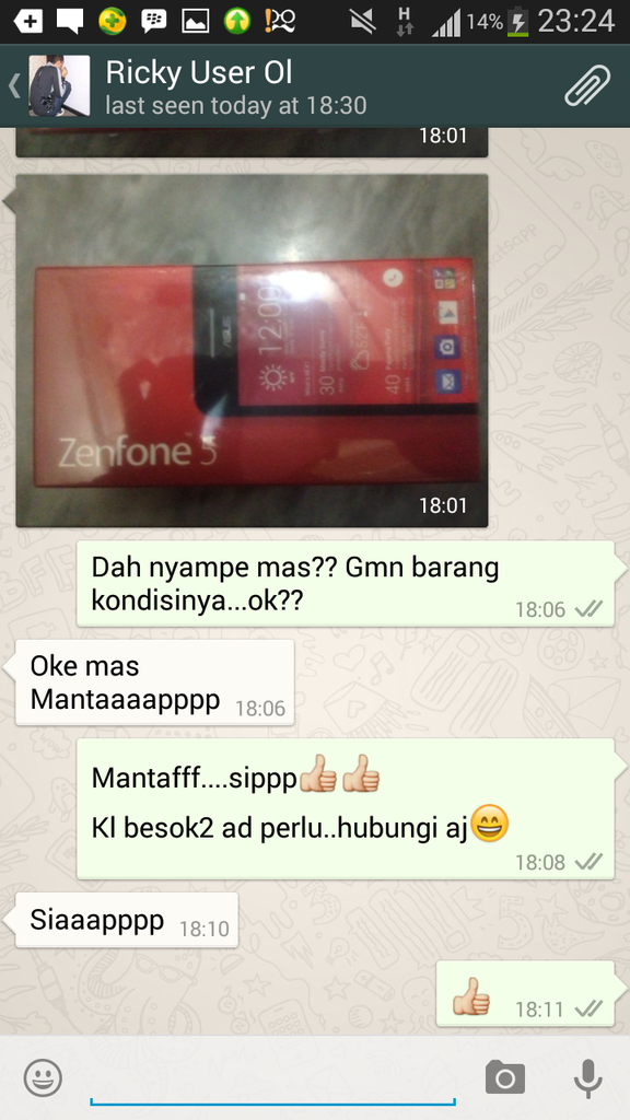 Zenfone 5 Merah & Hitam (BNIB) Garansi Asus 1 th (Datascript) Tangerang