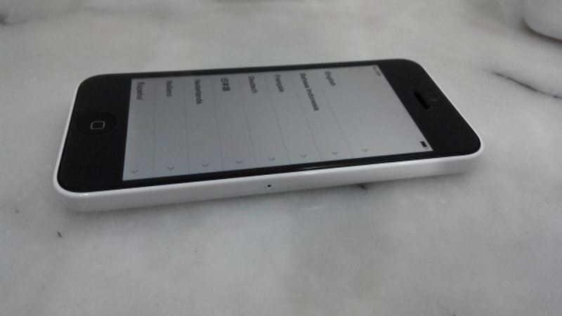 IPHONE 5C 16 gb WHITE PAKE SEBULAN