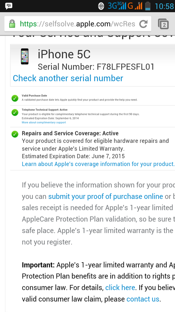 IPHONE 5C 16 gb WHITE PAKE SEBULAN
