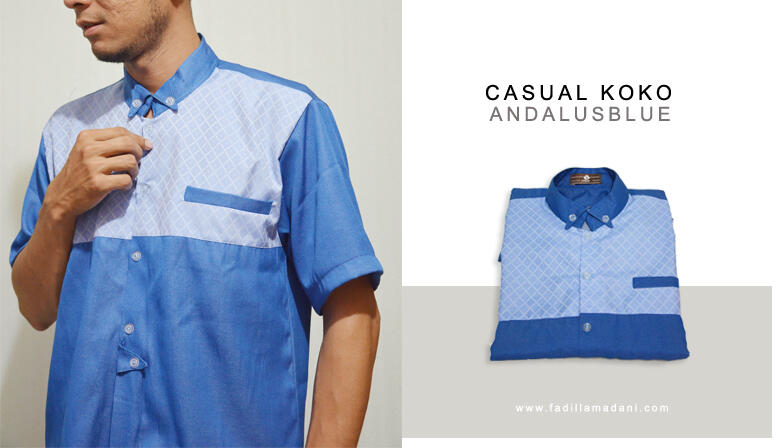 KEMEJA KOKO CASUAL KEREN by FDM CRAFT BANDUNG
