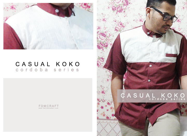 KEMEJA KOKO CASUAL KEREN by FDM CRAFT BANDUNG