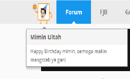 MIMIN ULTAH LHO HARI INI (HARAPAN KALIAN APA?)