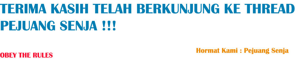  →Pejuang Senja← (Part 1)
