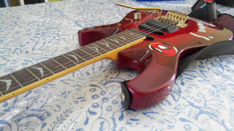 JUAL CEPAT seadanya: gitar elektrik samick KR660 ori bonus ampli