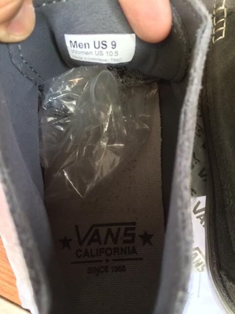 SALE ex-display Vans Mesa Moc CA Suede Total Eclipse GSI original not EVB IFC HF