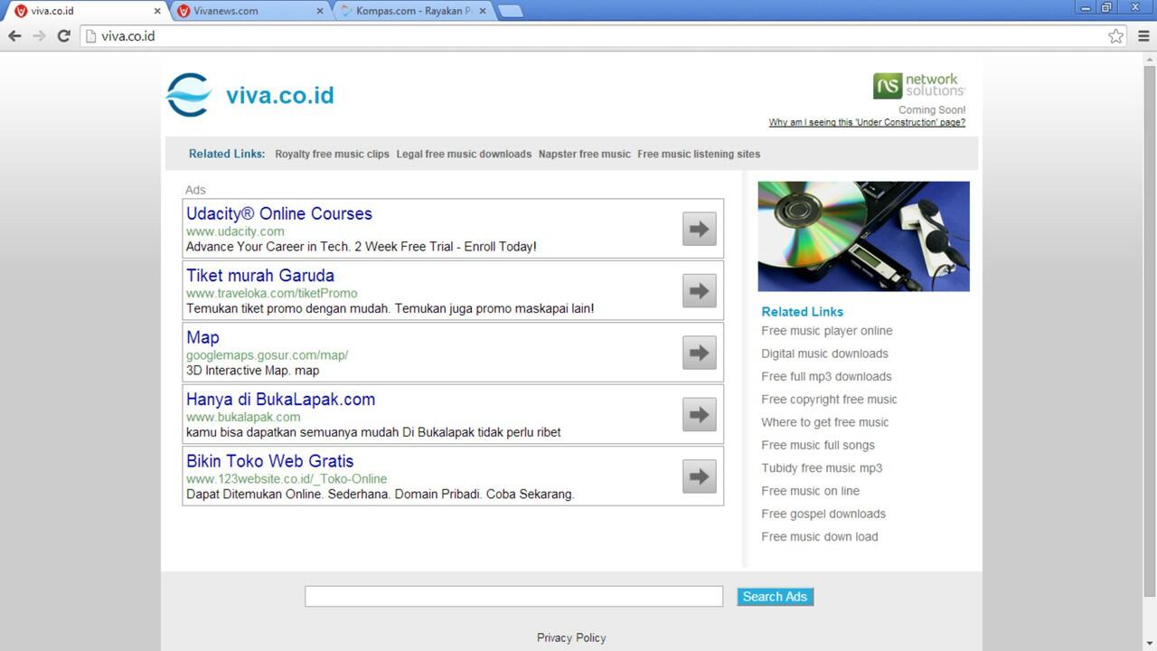 Website VIV*NEWS.COM dan VIV*.CO.ID down?