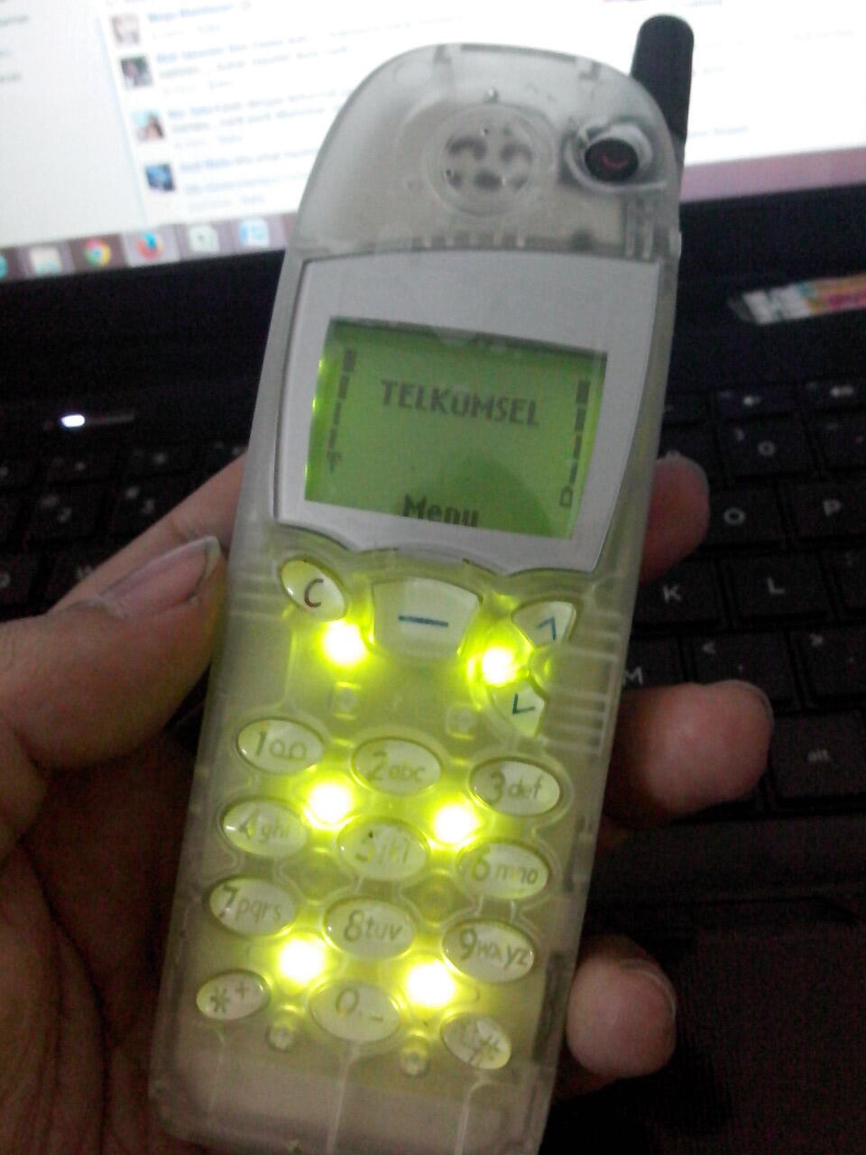 Hp Jadul Nokia 5110 Transparan mulus Bandung Cimahi