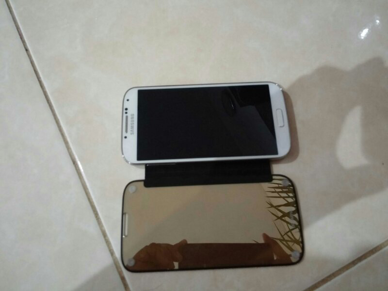 jual samsung galaxy s4 white garansi SEIN sampe oktober