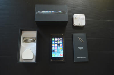 ▒║► iPhone 5 Black Champagne Gold 16GB, FU, Fullset, Mulus 99%, BARANG LANGKA◄║▒