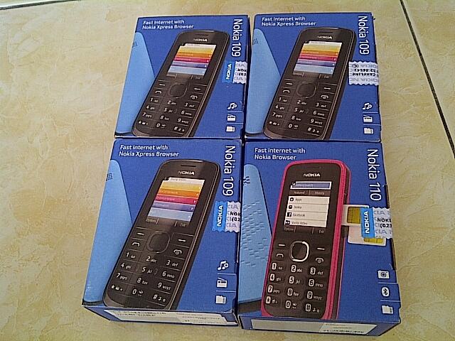 BNIB Nokia 110 dual sim n nokia 109 semarang