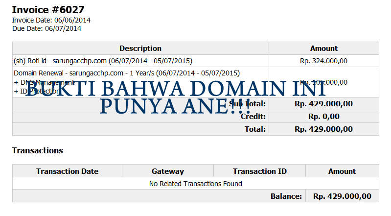 PENGUMUMAN!! ID SIRUP LEMON HASIL HACK!!