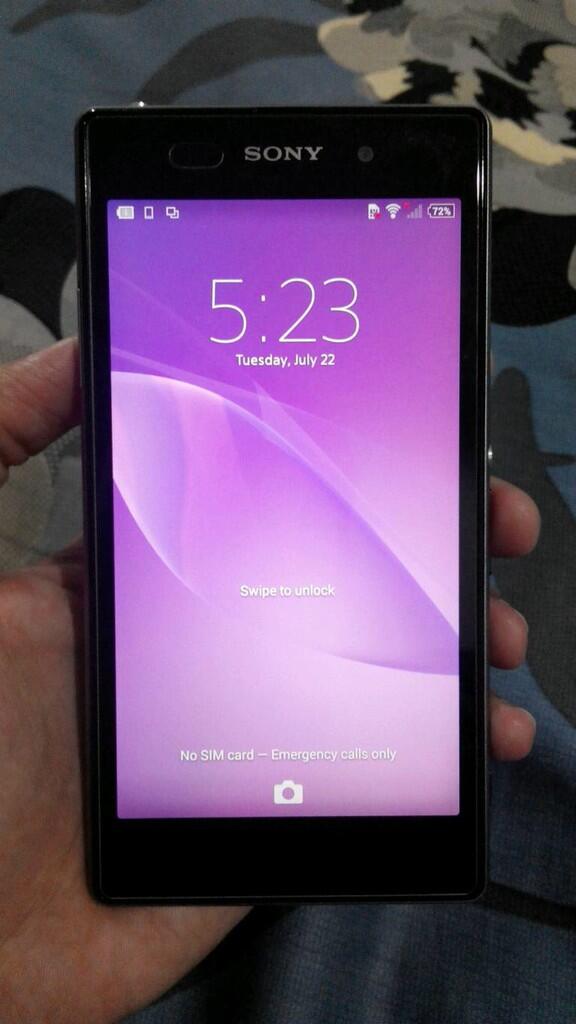 sony xperia Z1 C6903 black batangan