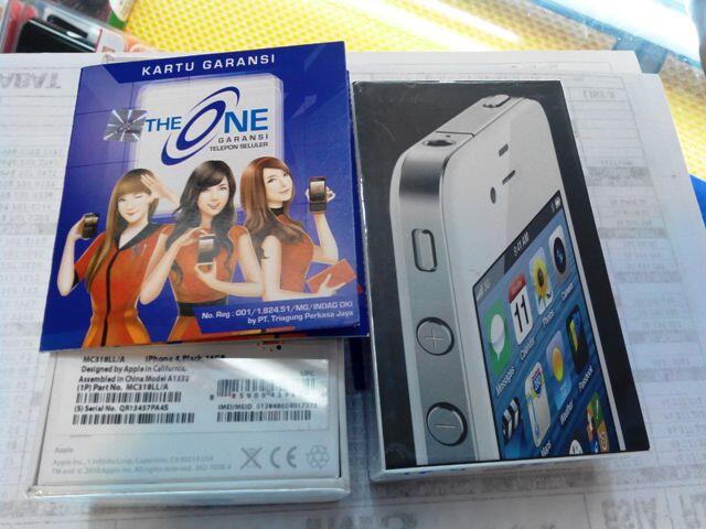 Iphone 4g 4s 16gb 32gb FU GSM garansi resmi 1tahun paling murah