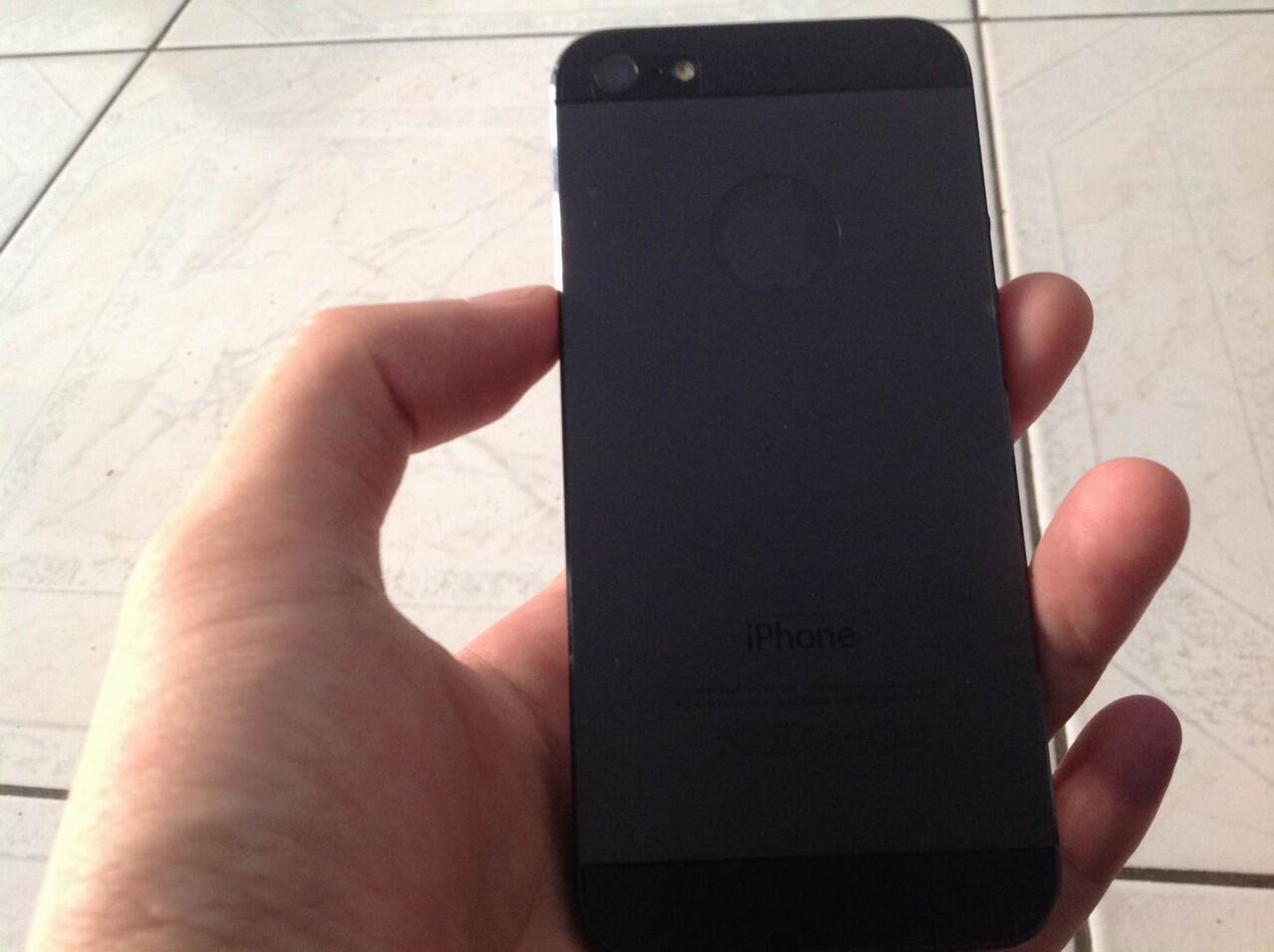 iphone 5 black 64 giga softbank free rsim fullset