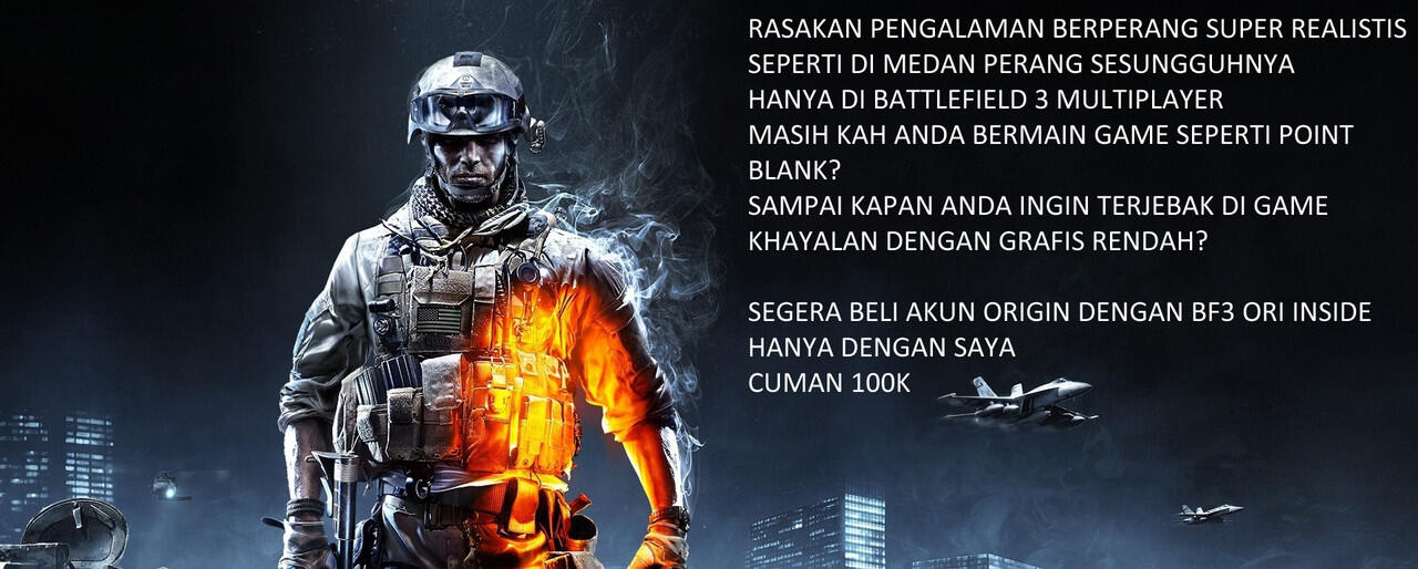 Ayok Gan, Kita Berperang Di Battlefield 3 Multiplayer..!!