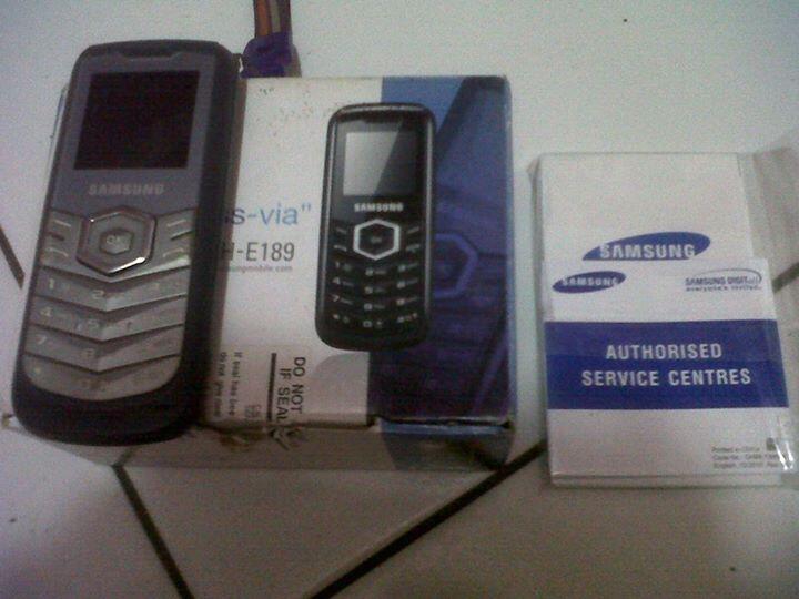 Edisi gak dipake : Samsung SCH-E189 CDMA (Bogor)