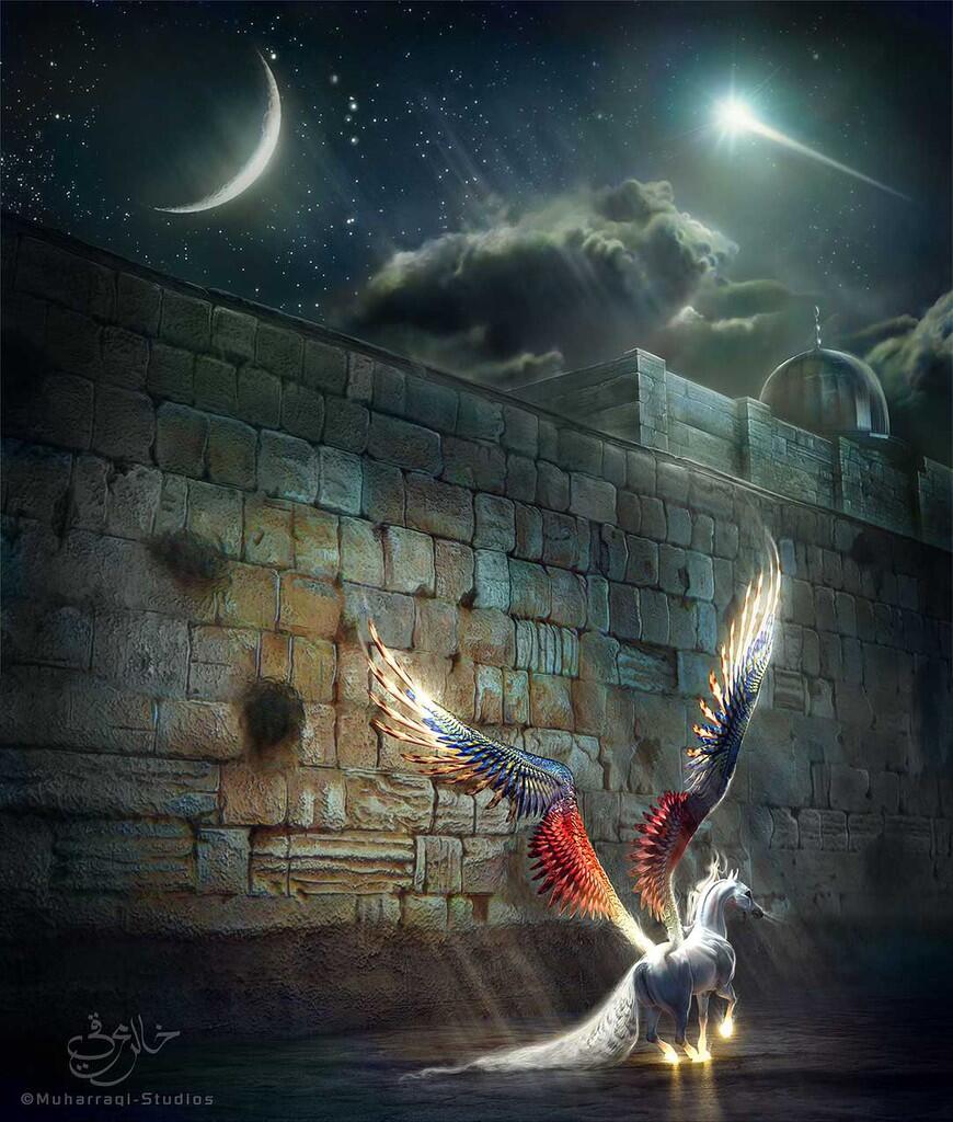 Kisah Ruh Syaikh Abdul Qodir Jailany, Buraq dan Mi'raj Rasulullah SAW
