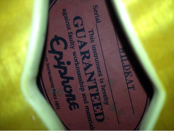 Epiphone wildkat Made in Korea