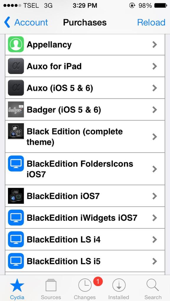 Jasa Pembelian Tweak Di Cydia