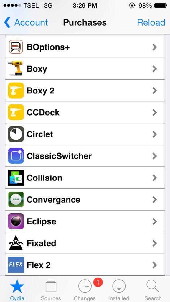 Jasa Pembelian Tweak Di Cydia