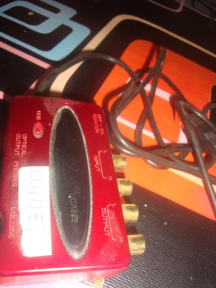 soundcard recording Behringer UCA222 new!!