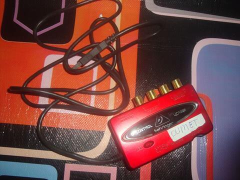soundcard recording Behringer UCA222 new!!